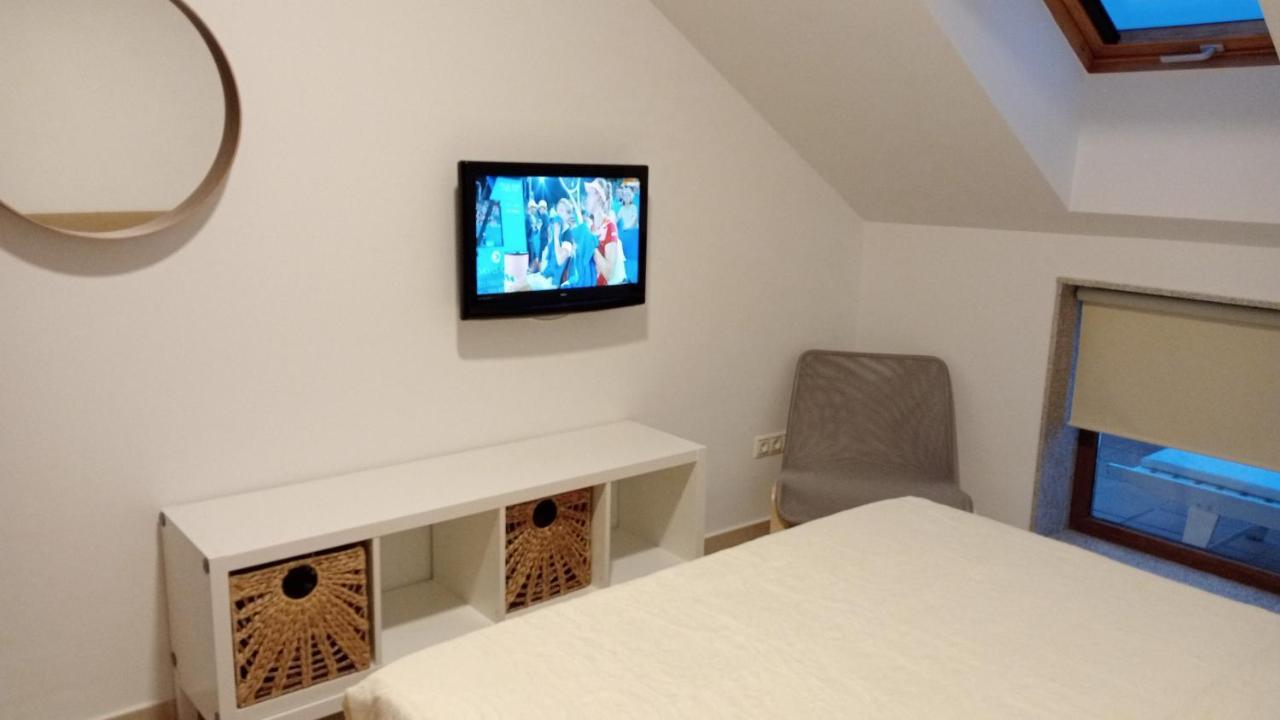 Appartement Atico A 3 Km De Sanxenxo Con Piscina Y Garaje Extérieur photo
