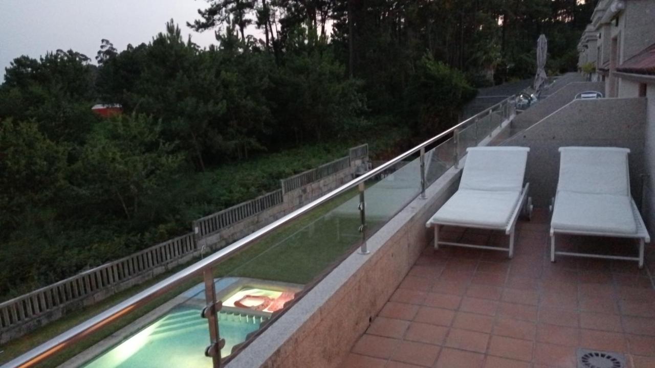 Appartement Atico A 3 Km De Sanxenxo Con Piscina Y Garaje Extérieur photo